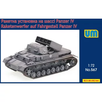Unimodell - Raketenwerfer auf Fahrgestell Pz.Kpfw IV