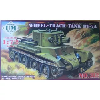 Unimodels - Wheel-Track tank BT-7A
