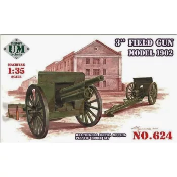 Unimodels - 3inch field gun, model 1902