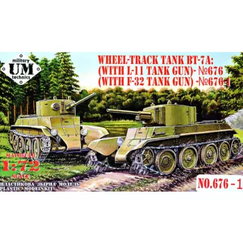 Unimodell - BT-7A Soviet Tank with F-32 gun