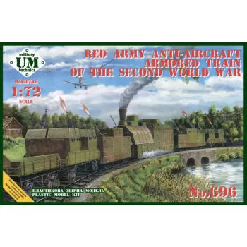   Unimodell - Red army anty-aircraft armored train of the second WWII