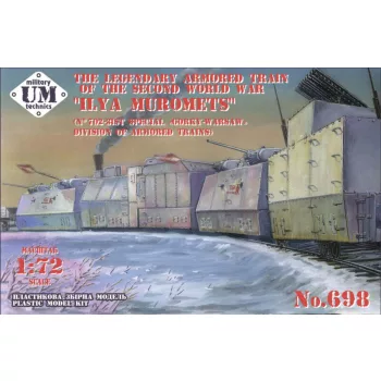   Unimodell - Iliya Muromets the legendary armored train of WWII