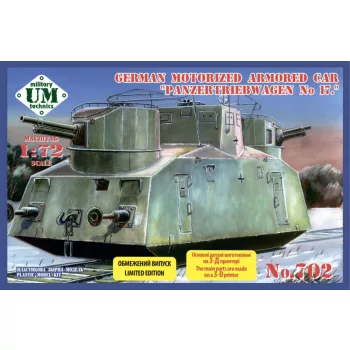   Unimodell - Panzertribwagen No.17 German motorized armored car