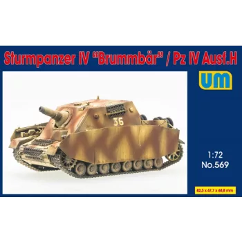Unimodels - Sturmpanzer IV Brummbar/Pz.Kpfw IV Ausf.H