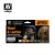 Vallejo - Model Color - Wood & Leather By Angel Giraldez Paint set