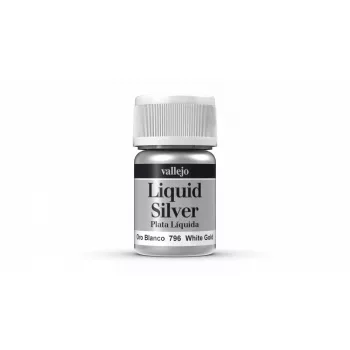 Vallejo - Liquid Gold - White Gold (Alcohol Based)