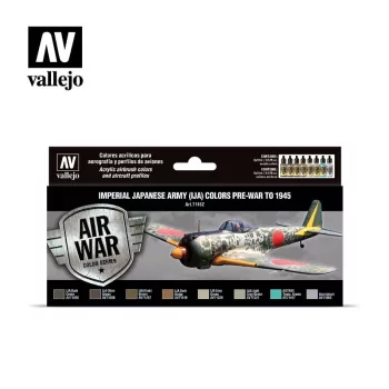   Vallejo - Model Air - Imperial Japanese Army (IJA) Colors Paint set