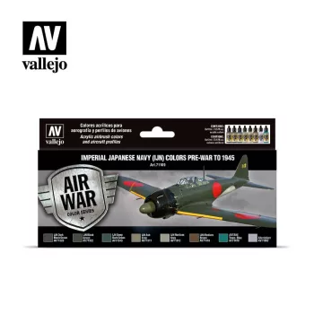   Vallejo - Model Air - Imperial Japanese Navy (IJN) Colors Paint set