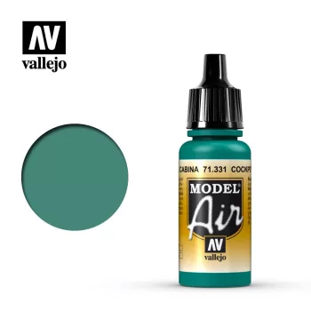  Vallejo - Model Air - Cockpit Emerald Green "Faded"