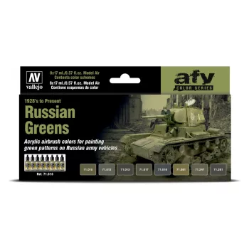 Vallejo - Russian Greens (1928's to Present)