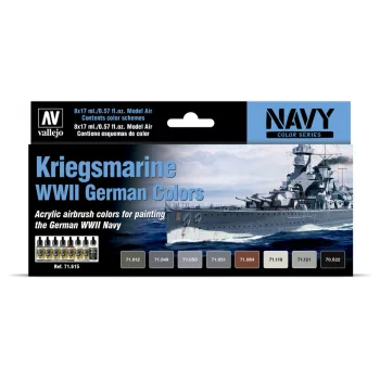 Vallejo - Kriegsmarine WWII German Colors (8)