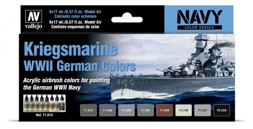 Vallejo - Kriegsmarine WWII German Colors (8)