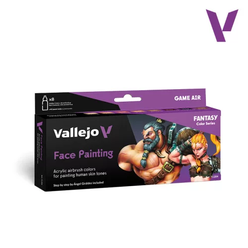 Vallejo - Game Air Face Painting By A.Giraldez