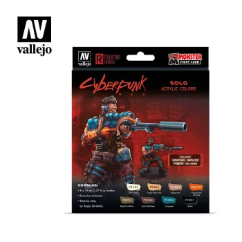   Vallejo - Game Color - Solo (8) Jonathan "Warlock" Powers miniature