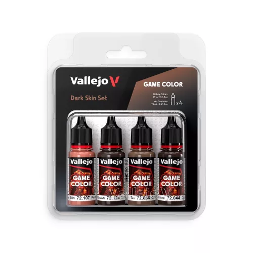 Vallejo - Dark Skin Set 18 ml