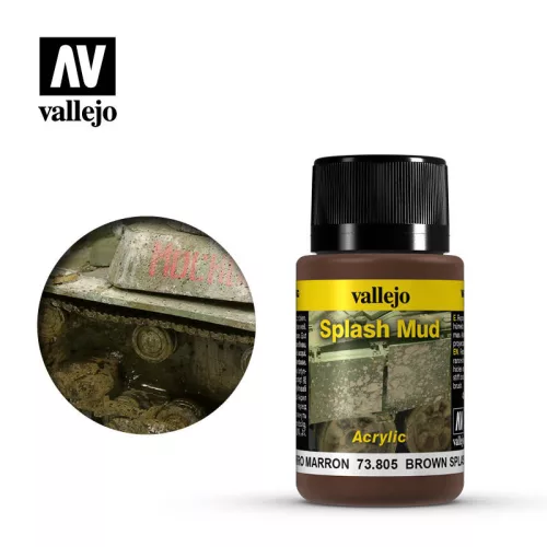 Vallejo - Weathering Effects - Brown Splash Mud