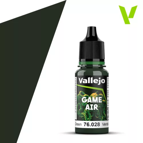 Vallejo - Game Air - Dark Green 18 Ml