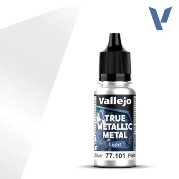 Vallejo - True Metallic Metal Light Sterling Silver 18 ml