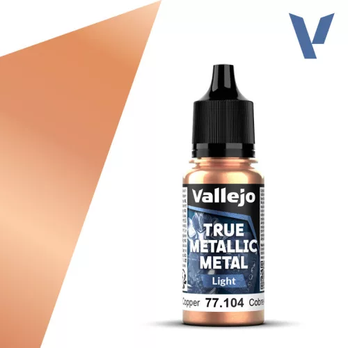 Vallejo - True Metallic Metal Light Ancient Copper 18 ml