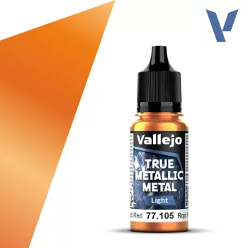 Vallejo - True Metallic Metal Light Forged Red 18 ml