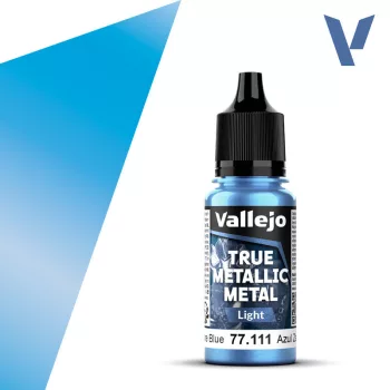 Vallejo - True Metallic Metal Light Sapphire Blue 18 ml