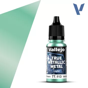 Vallejo - True Metallic Metal Light Beetle Green 18 ml
