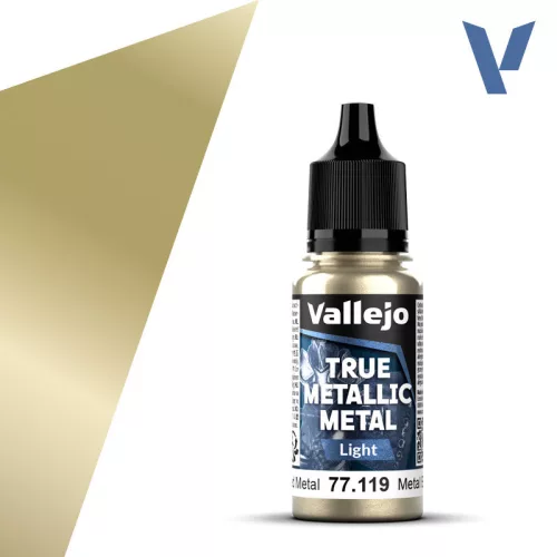 Vallejo - True Metallic Metal Light Aged Metal 18 ml