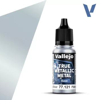 Vallejo - True Metallic Metal Base Sterling Silver 18 ml