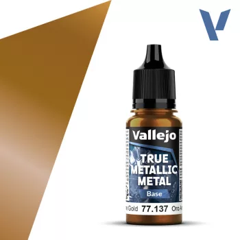 Vallejo - True Metallic Metal Base Arcane Gold 18 ml
