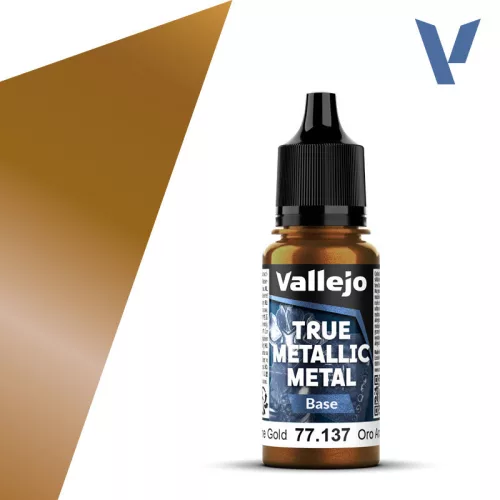 Vallejo - True Metallic Metal Base Arcane Gold 18 ml