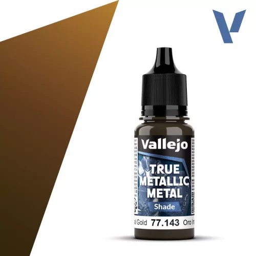 Vallejo - True Metallic Metal Shade Imperial Gold 18 ml