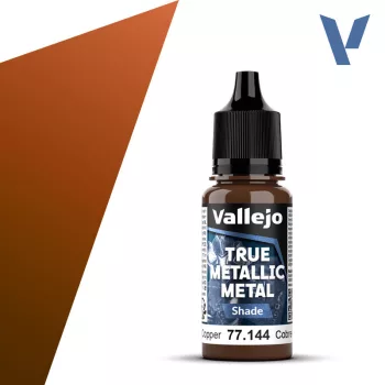 Vallejo - True Metallic Metal Shade Ancient Copper 18 ml