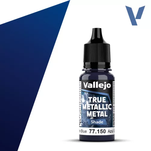 Vallejo - True Metallic Metal Shade Ultramarine Blue 18 ml