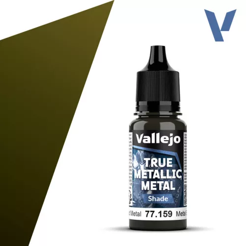 Vallejo - True Metallic Metal Shade Aged Metal 18 ml