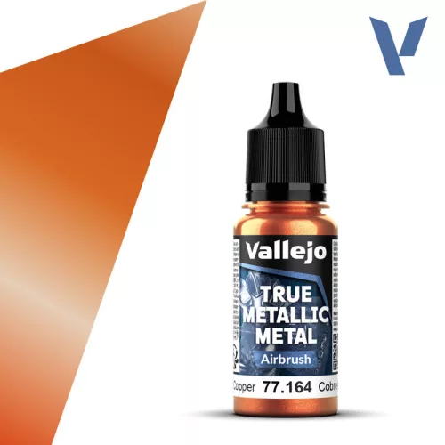 Vallejo - True Metallic Metal Airbrush Ancient Copper 18 ml