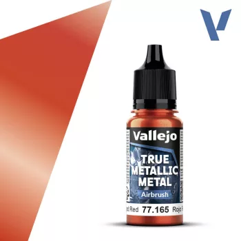 Vallejo - True Metallic Metal Airbrush Forged Red 18 ml