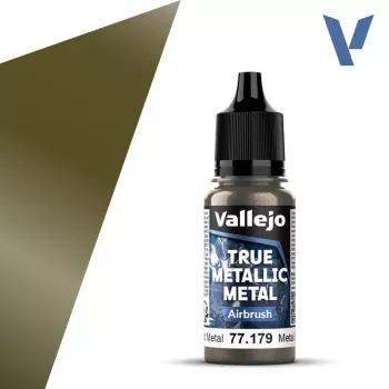Vallejo - True Metallic Metal Airbrush Aged Metal 18 ml