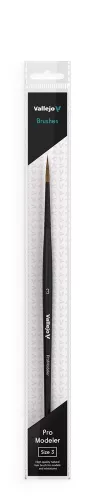 Vallejo - Natural Hair Round Brush No. 3