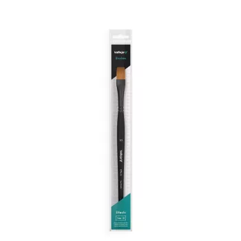 Vallejo - Flat Rectangular Synthetic Brush No. 10