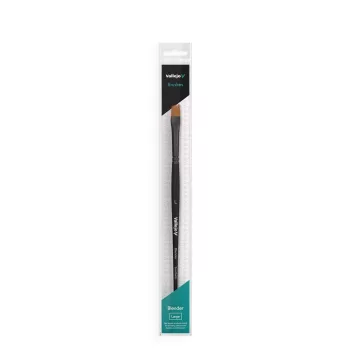 Vallejo - Flat Angled Synthetic Brush Large