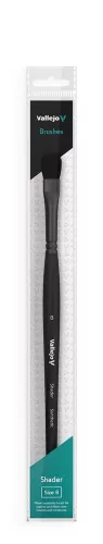 Vallejo - Filbert Shader Flat Synthetic Brush No. 8