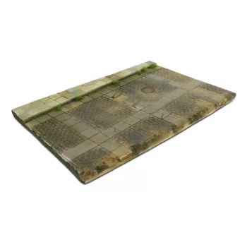 Vallejo - 31x21 Cobblestone Street with a drain 31 x 21 cm