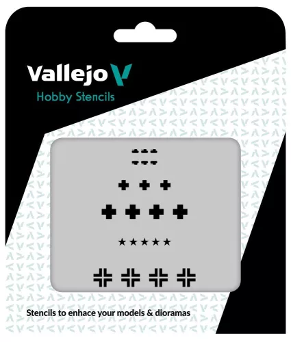 Vallejo - Assorted German WWII Tank Marks 125 x 125 mm