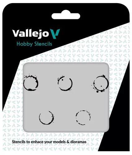Vallejo - Drum Oil Marks 125 x 125 mm