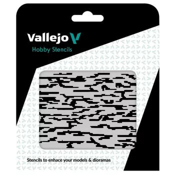 Vallejo - Pixelated Modern Camo 125 x 125 mm