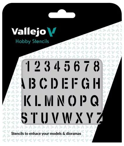 Vallejo - Stamp Font 125 x 125 mm