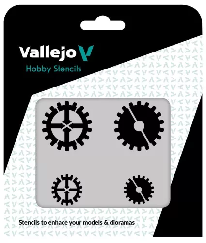 Vallejo - Gear Marks 125 x 125 mm
