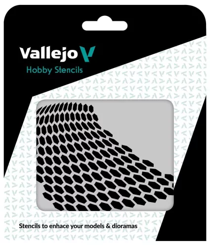Vallejo - Distorted Honeycomb 125 x 125 mm