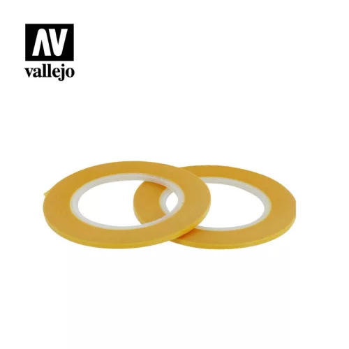 Vallejo - Tools - Precision Masking Tape 2mmx18m - Twin Pack