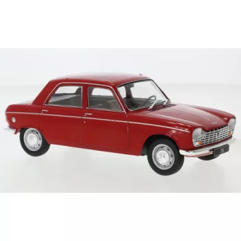 WHITEBOX - 1:24 Peugeot 204, red, 1968 - WHITE BOX